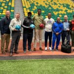 Ambassadors Football delegation welcomed by State Minister