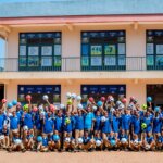 Young Footballers from École Saint Bernadette de Kamonyi Visit Ambassadors Group Rwanda Ltd Ball Manufacturing Facility